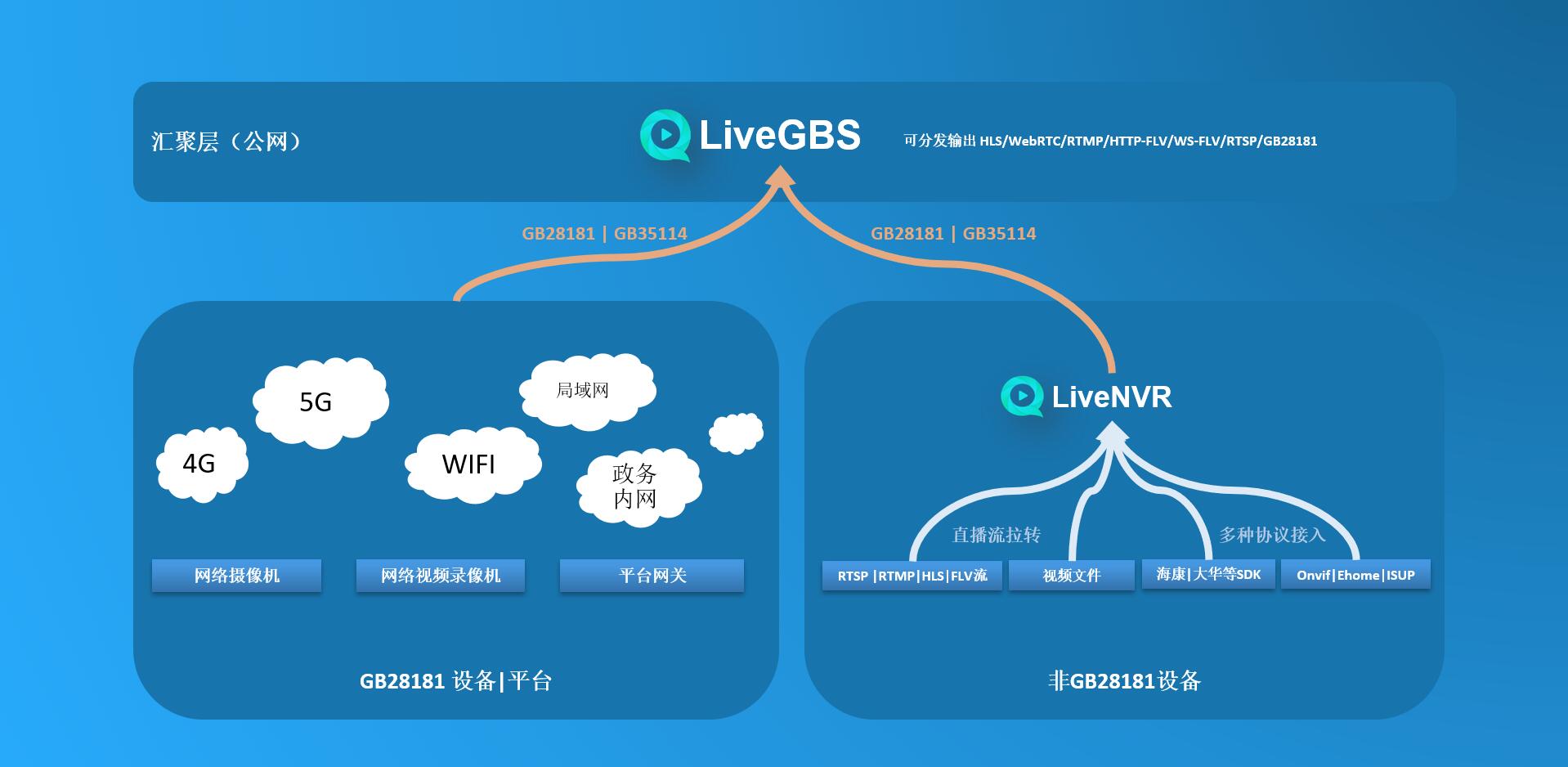 LiveNVR GB28181级联